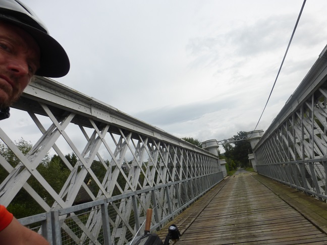 A quaint bridge for foot passengers.