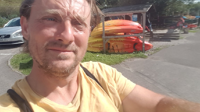 Image of Kayakes on lake windermere.