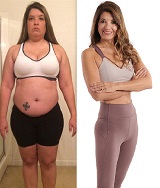 Girl with incredible weight loss