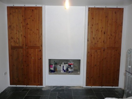 fitted alcove wardrobe doors