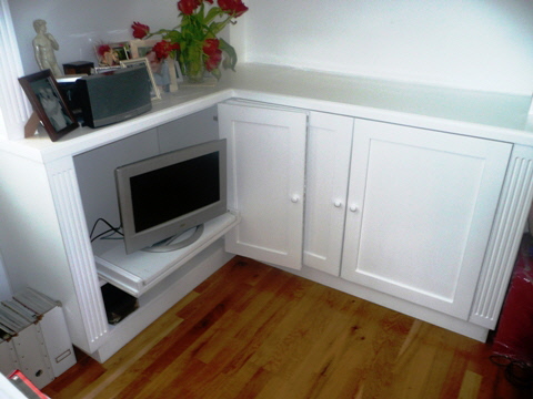 custom house shelves
