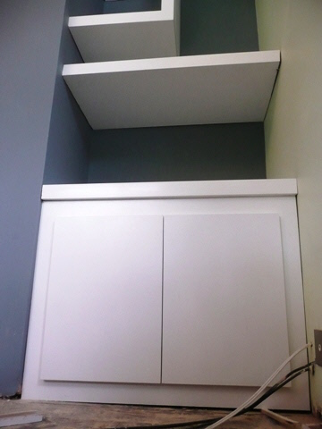 alcove shelves