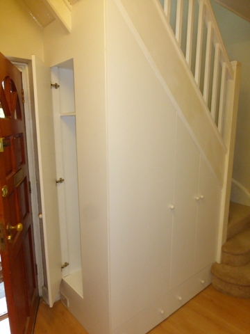 Home Understairs Storage Installations