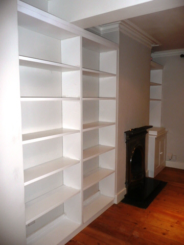 home office cabinets and shelving 

installations